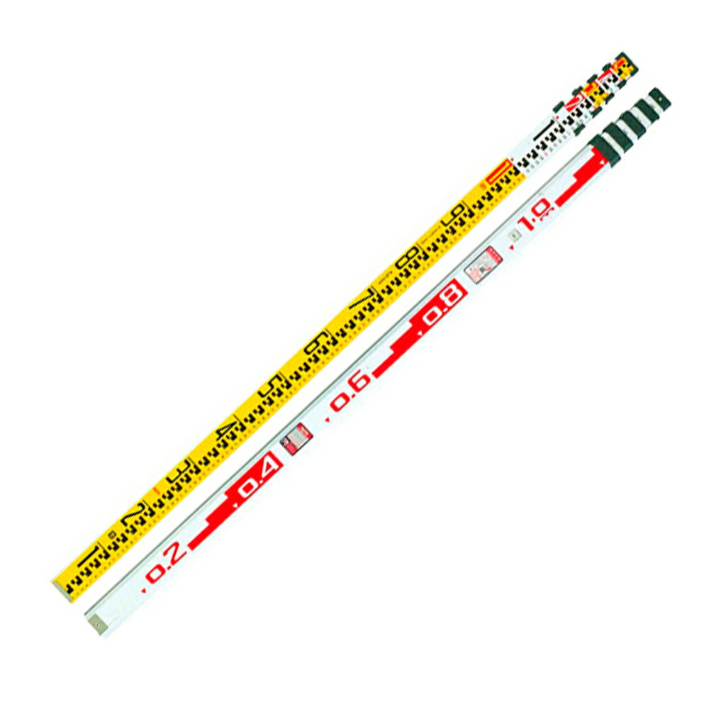 楽天市場】マイゾックス アルミスタッフ 5mX5段 サンアルゴー