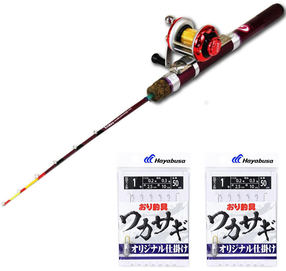 楽天市場】ワカサギ釣りはこれだけでOK！ 簡単 手巻き ワカサギ