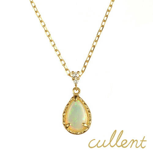 CULLENTオパール ネックレス 楽天市場】オパール ネックレス K18 destiny line ネックレス K18 18金