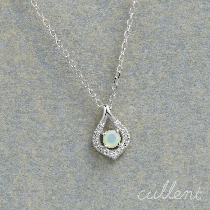 CULLENTオパール ネックレス 楽天市場】オパール ネックレス K18 destiny line ネックレス K18 18金