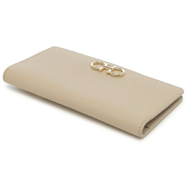 楽天市場】フェラガモ カードケース 長財布 ガンチーニ ベージュ