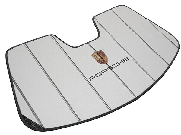 楽天市場】USポルシェ純正 専用設計 PORSCHE ロゴ入 サンシェード 吸盤