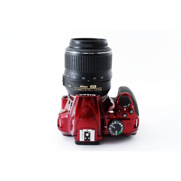 楽天市場】【中古】ニコン Nikon D3400 レンズキット レッド 美品