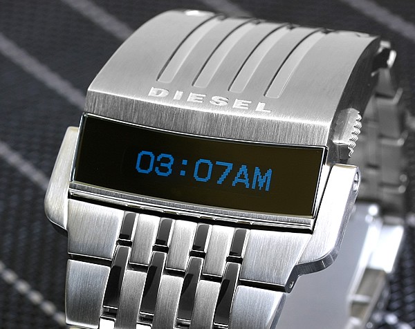 楽天市場】ディーゼル DIESEL 腕時計 LED デジタル 近未来型モデル