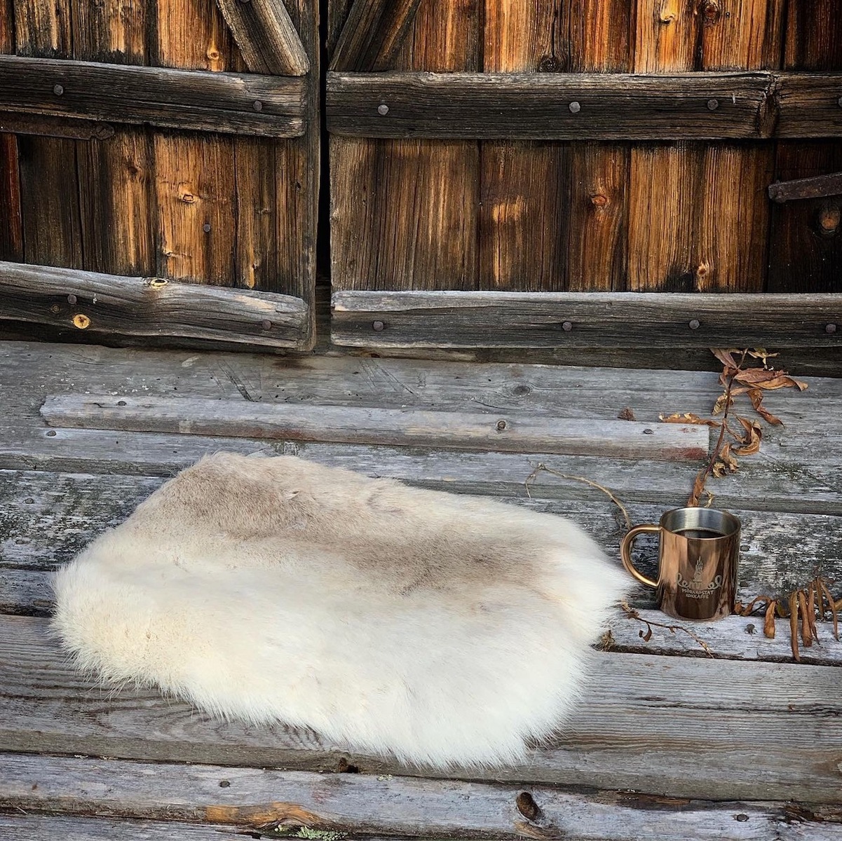 楽天市場】【大】トナカイ毛皮 シートパッド 天然 敷物 座布団 尻皮 尻