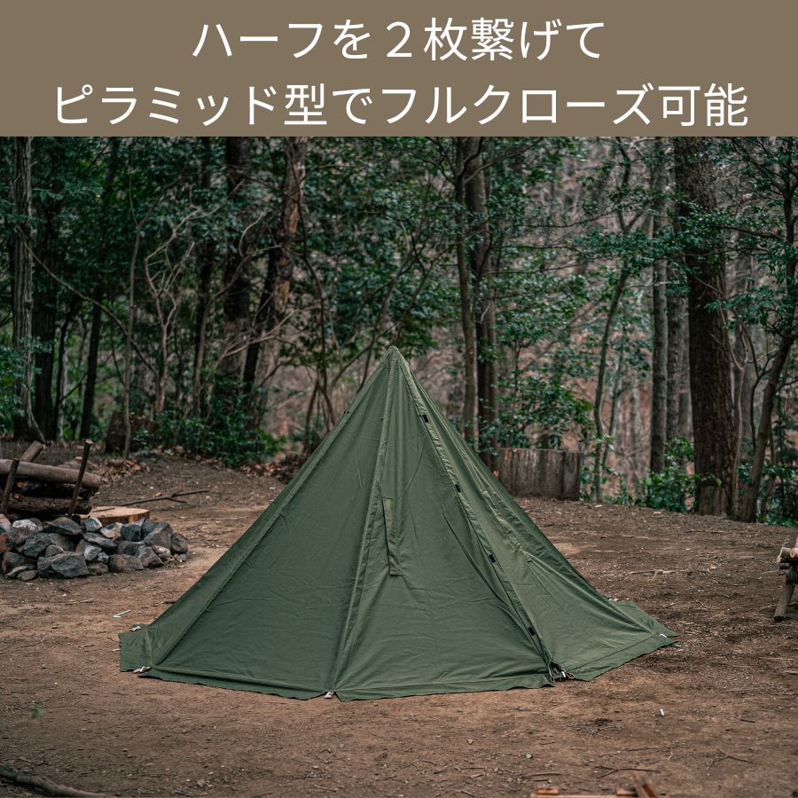 楽天市場】【CAMPLUS】ミリタリースタイルテント ソロテント ワン