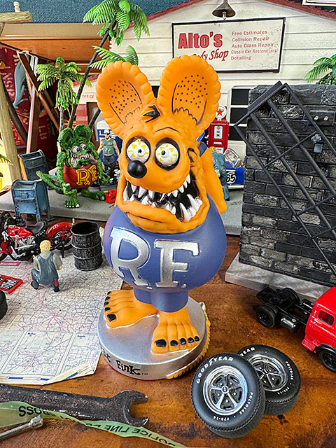 楽天市場】ファンコ ラットフィンク ボビングヘッド （オレンジ