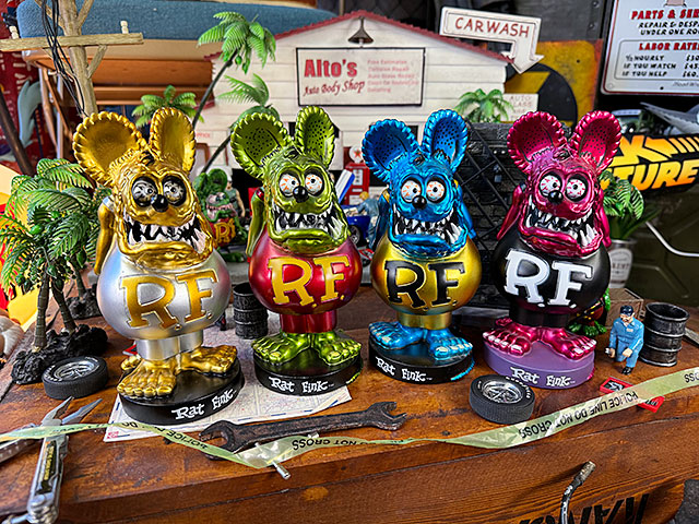 楽天市場】ファンコ ラットフィンク ボビングヘッド （メタリック4体