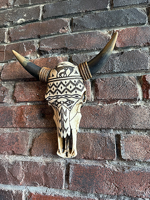 楽天市場】トライバル カウスカル プラーク ウォールオブジェ