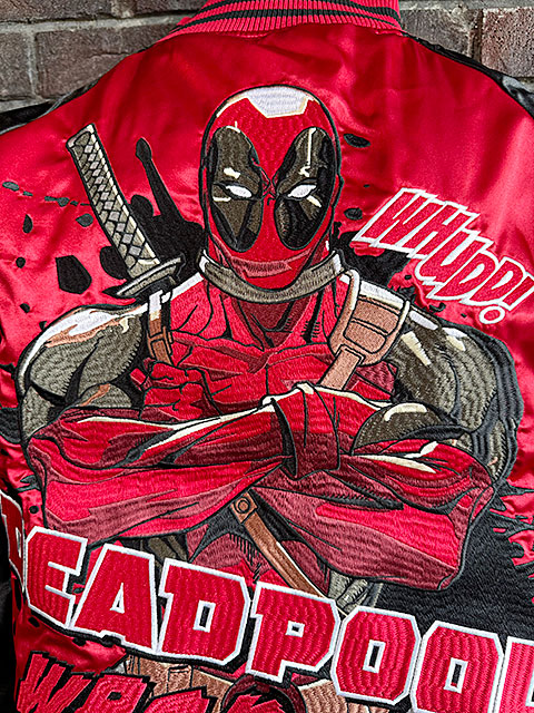 楽天市場】マーベル デッドプール スカジャン Lサイズのみの展開 ユニ