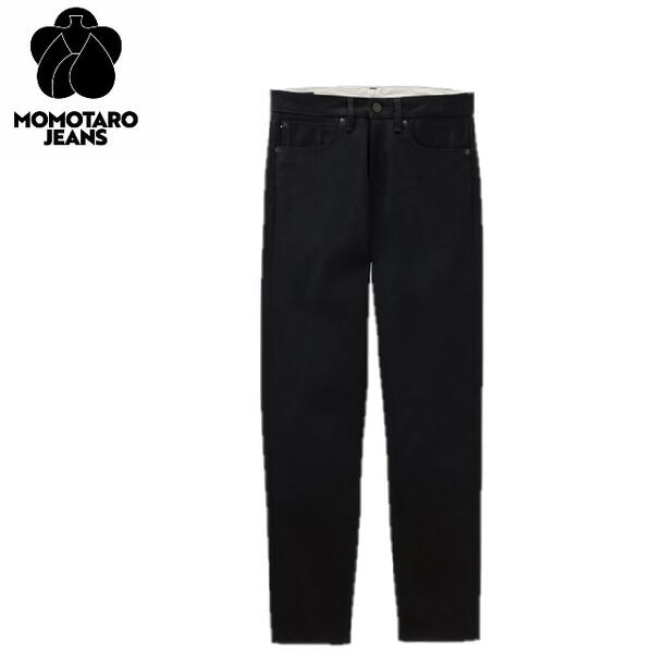 楽天市場】桃太郎ジーンズブラックデニムスタンダードテーパードジップ