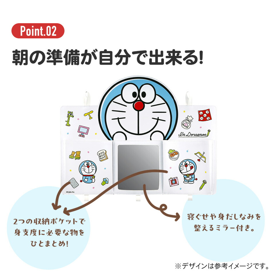 楽天市場】みじたく ポケット 身支度 朝 用意 準備 身だしなみ ミラー