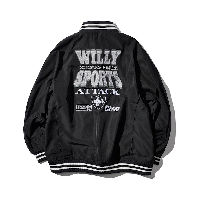 楽天市場】Willy Chavarria ウィリーチャバリア / STADIUM JACKET