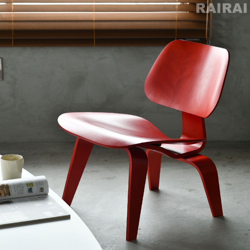 楽天市場】ハーマンミラー イームズプライウッドラウンジチェア LCW.11