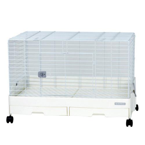 楽天市場】うさぎケージ 三晃商会 イージーホーム・エボ80 WH