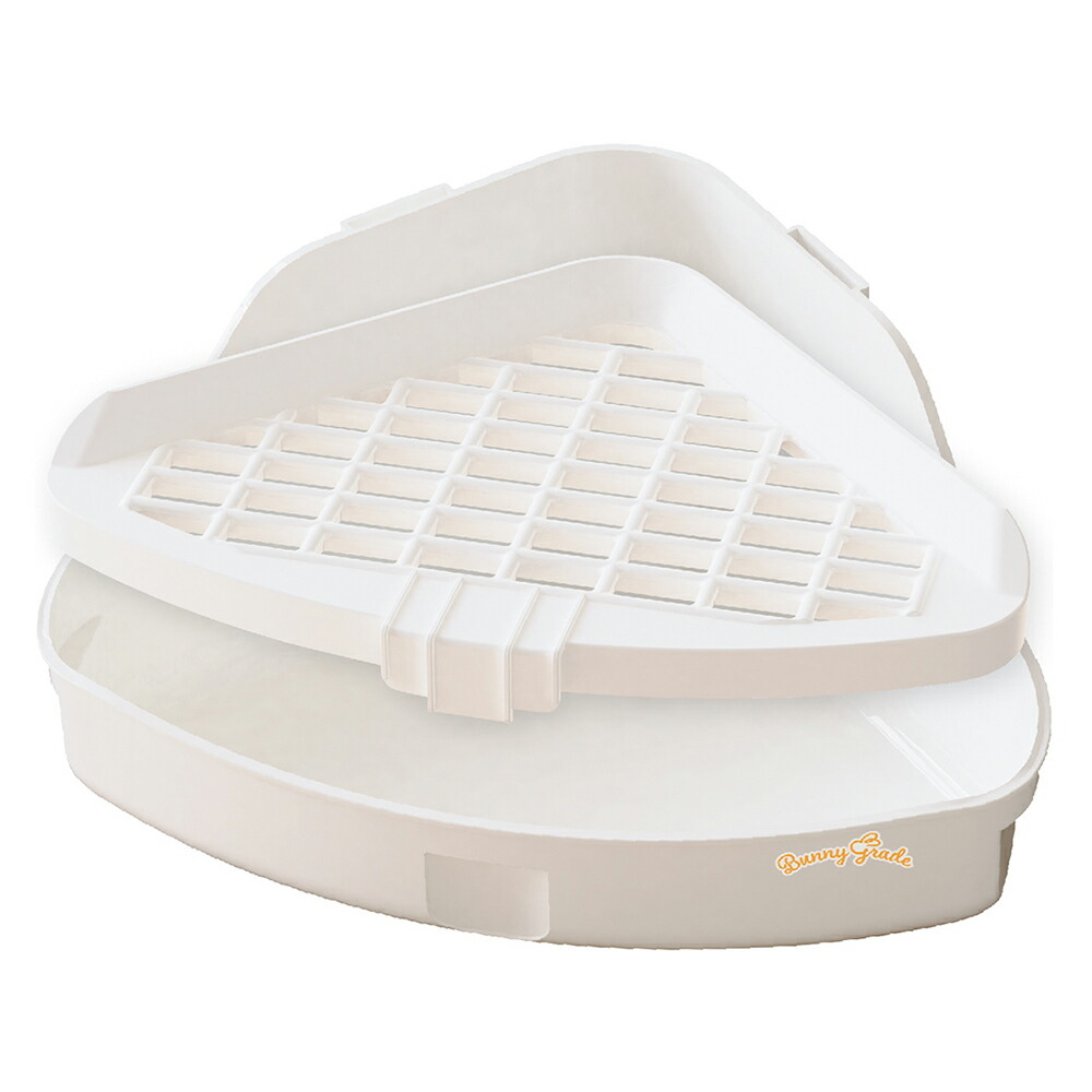 楽天市場】マルカン うさぎのカンタンおそうじトイレ 三角形W 吸水消