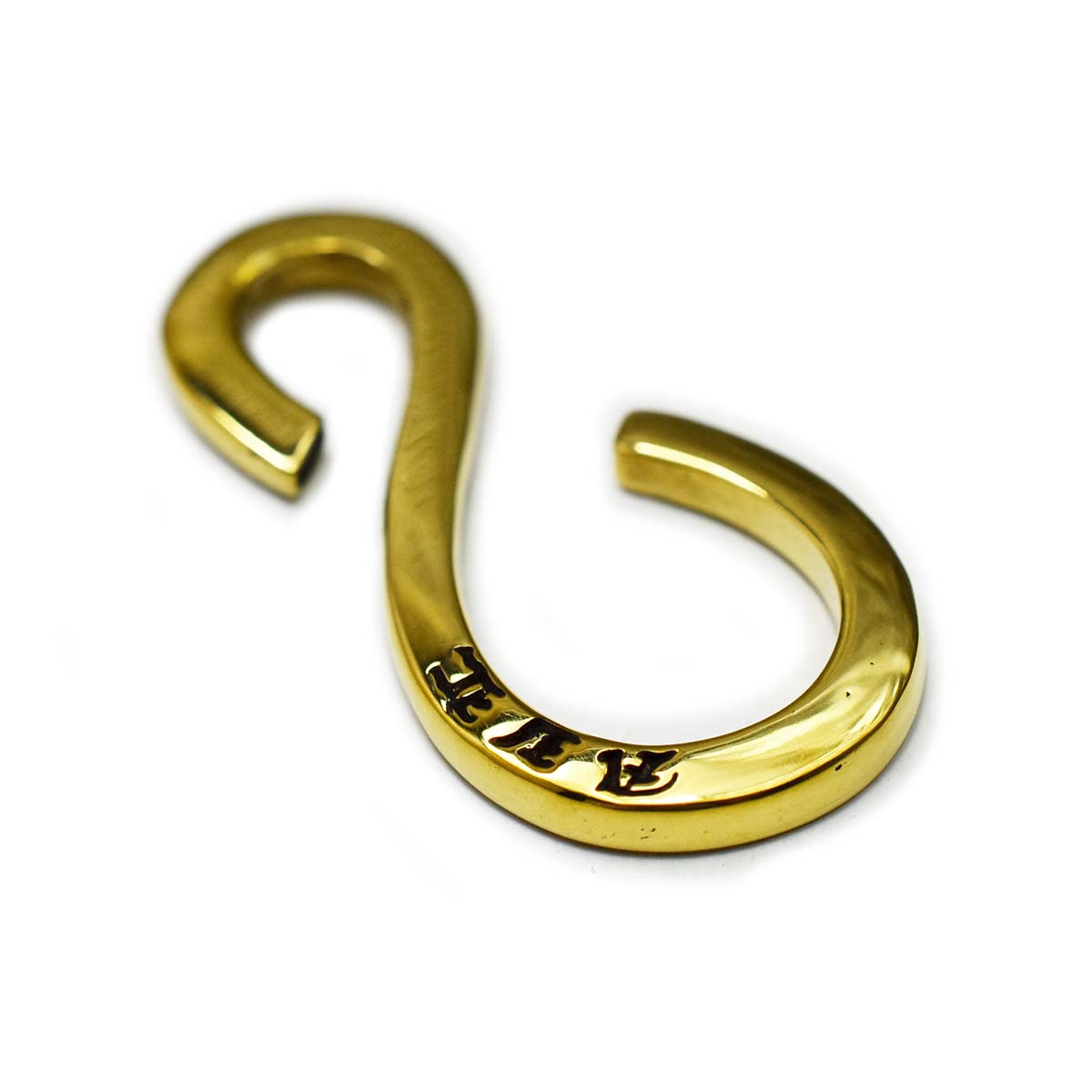 楽天市場】【33×15mm】 真鍮 ブラス カスタムパーツ エイトフック 八の