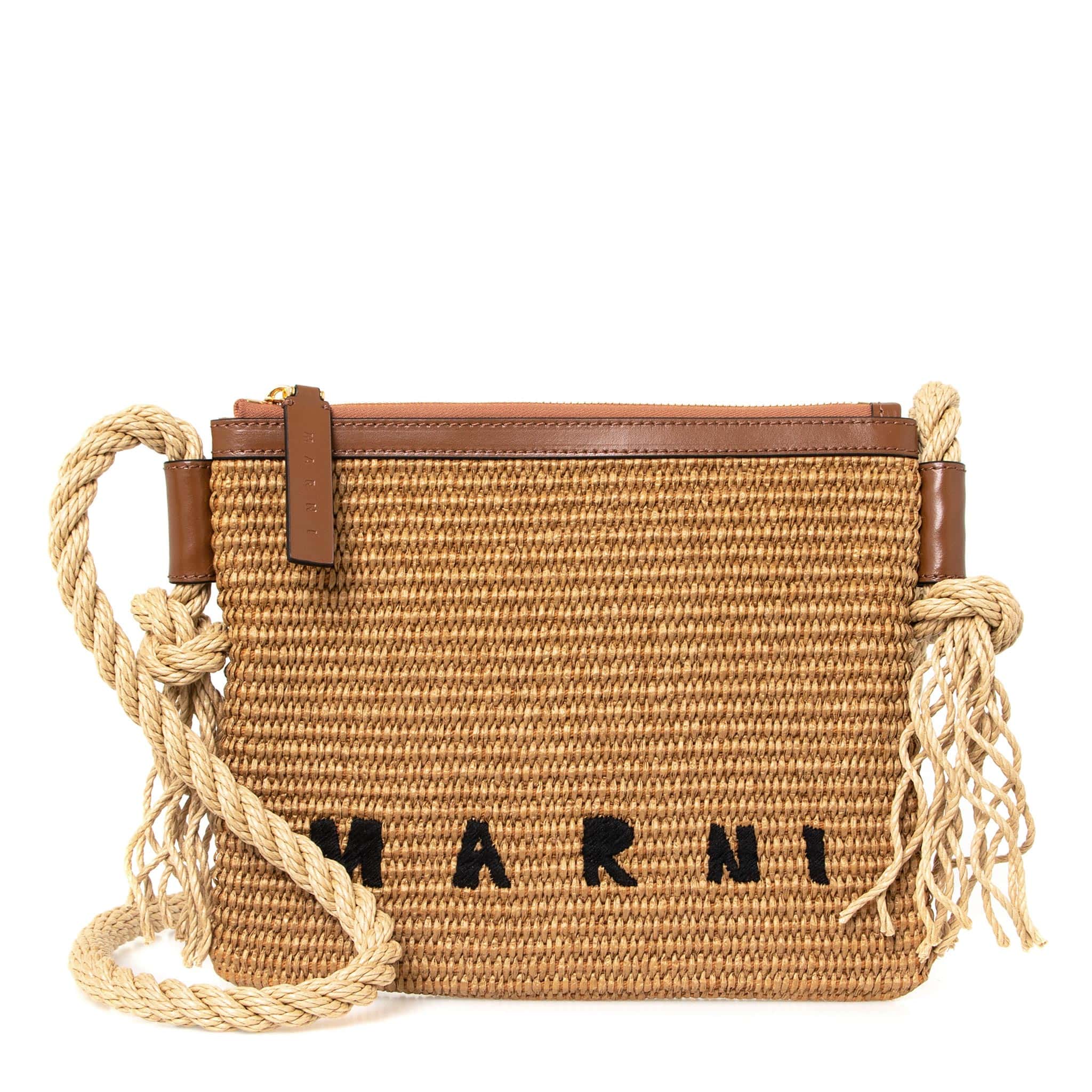 楽天市場】マルニ MARNI バッグ レディース かごバッグ ショルダー