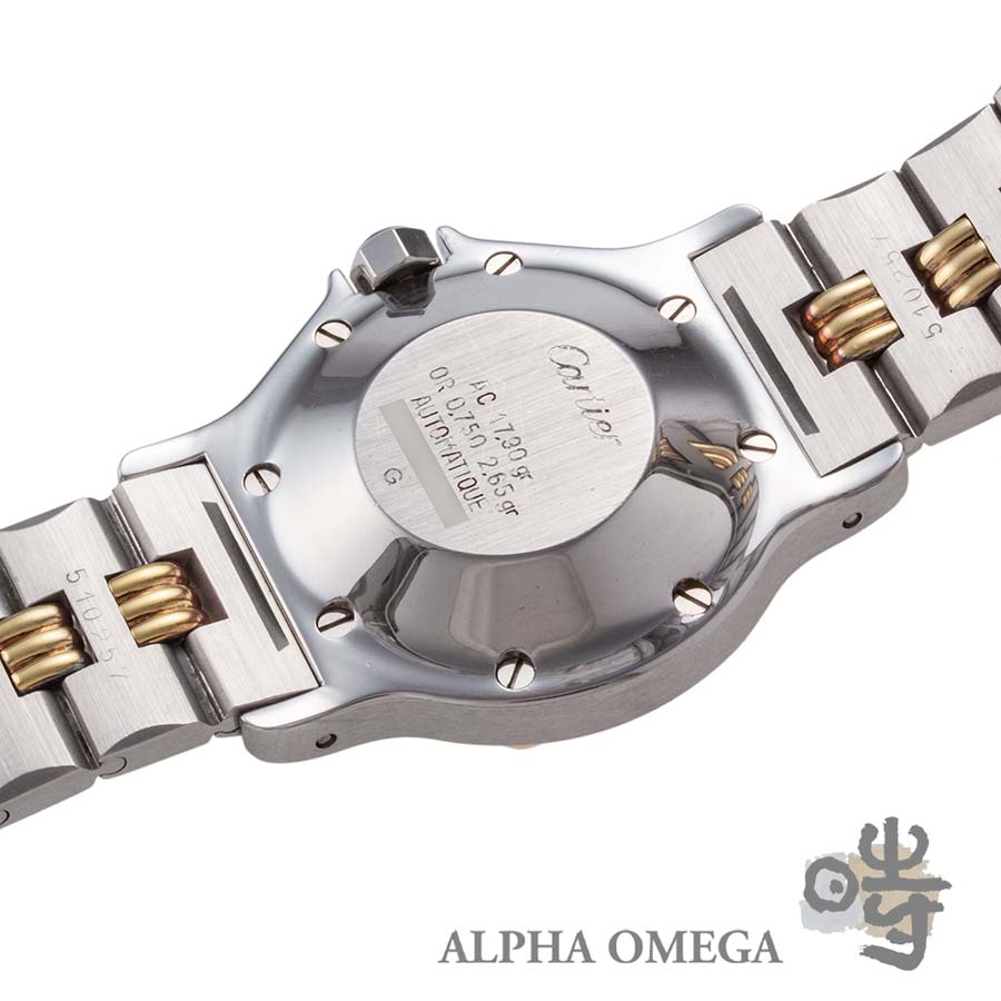 楽天市場】カルティエ サントス オクタゴン オートマチック LM