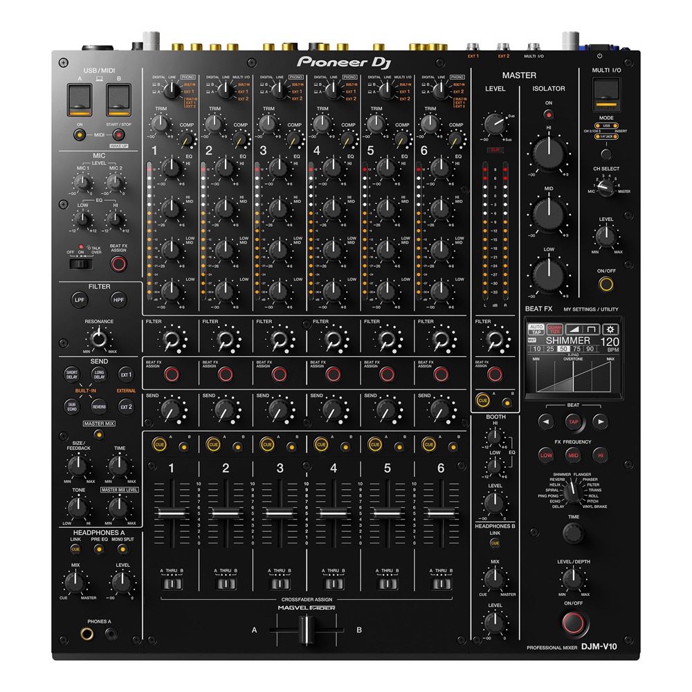 楽天市場】Pioneer DJ DJM-V10 6channel DJ MIXER 6ch