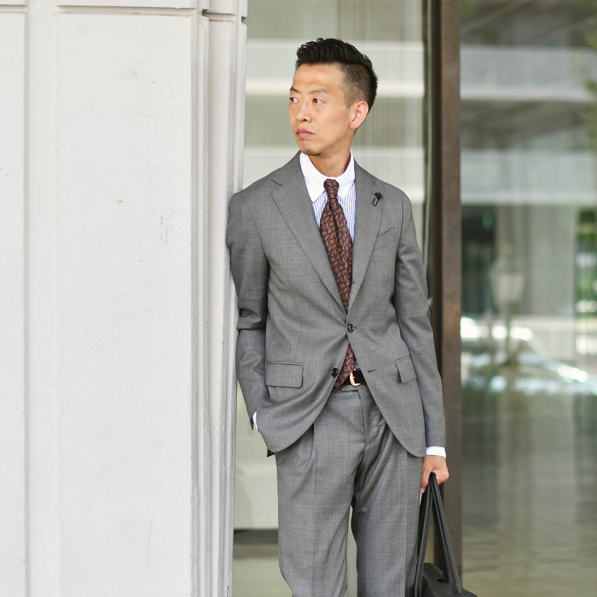 楽天市場】LARDINI【ラルディーニ】シングルスーツ 6107AQ IVSF63415