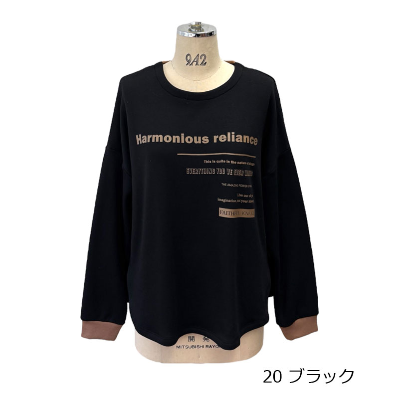 楽天市場】ayane(アヤン）ボンバーロゴプリントプルオーバー 896106