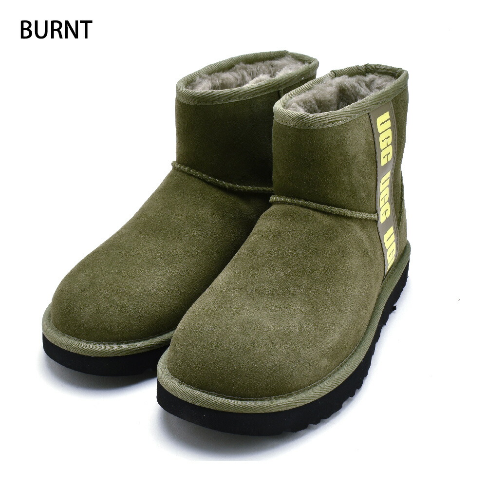 楽天市場】アグ クラシックミニサイドロゴ ブーツ レディース ムートン