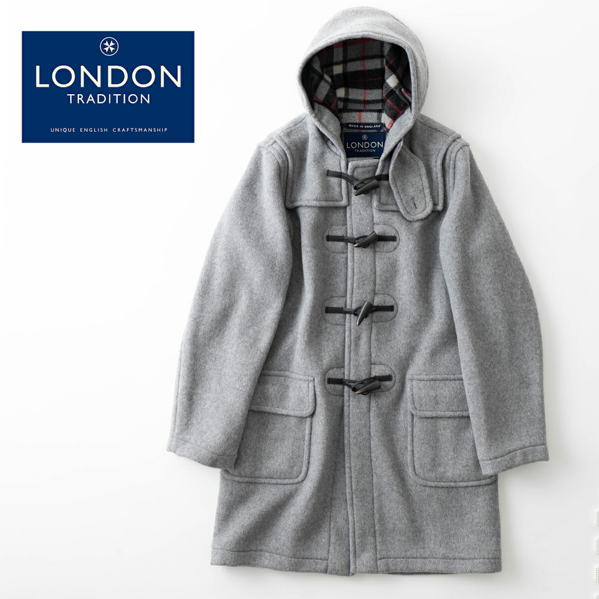 楽天市場】LONDON TRADITION メンズ スリムロングダッフルコート