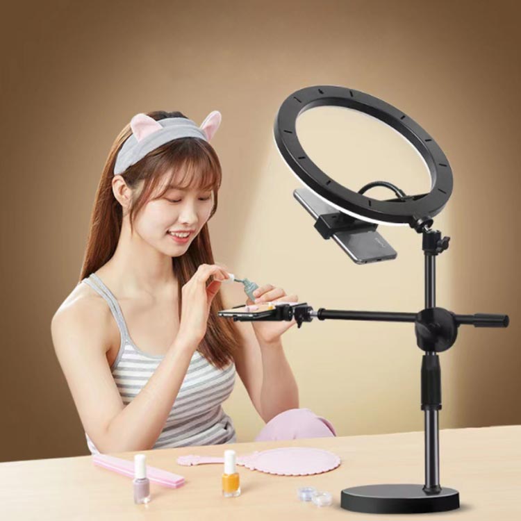 楽天市場】LEDリングライト スマホ 俯瞰撮影 スマホホルダー スマホ