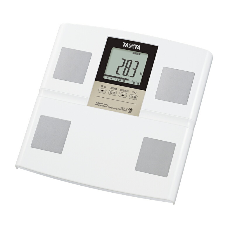 楽天市場】タニタ(TANITA) 体組成計 ホワイト BC773WH 日本製 送料無料