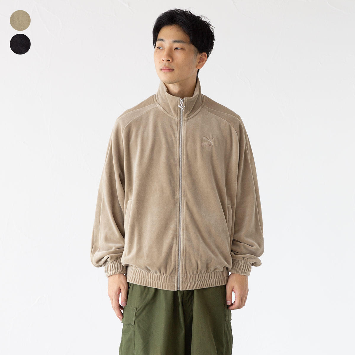 楽天市場】プーマ ユニセックス T7 オーバーサイズ ベロア トラック