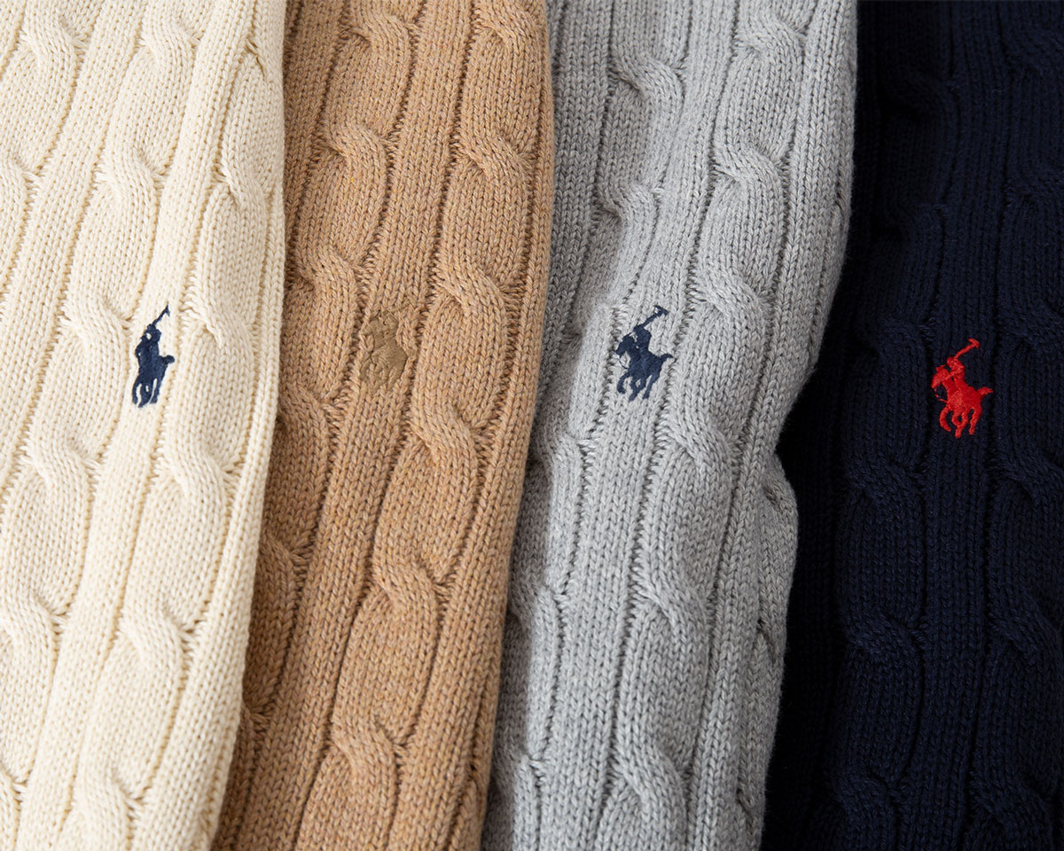 楽天市場】ポロ ラルフローレン ケーブル編み セーター POLO
