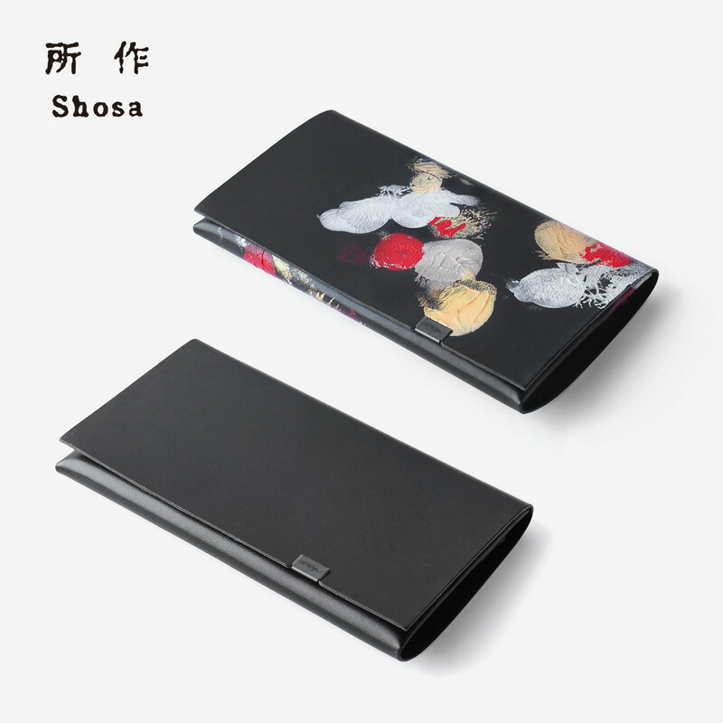 楽天市場】所作 ロングウォレット ハンドペイント 金魚 shosa SHO-LO1C
