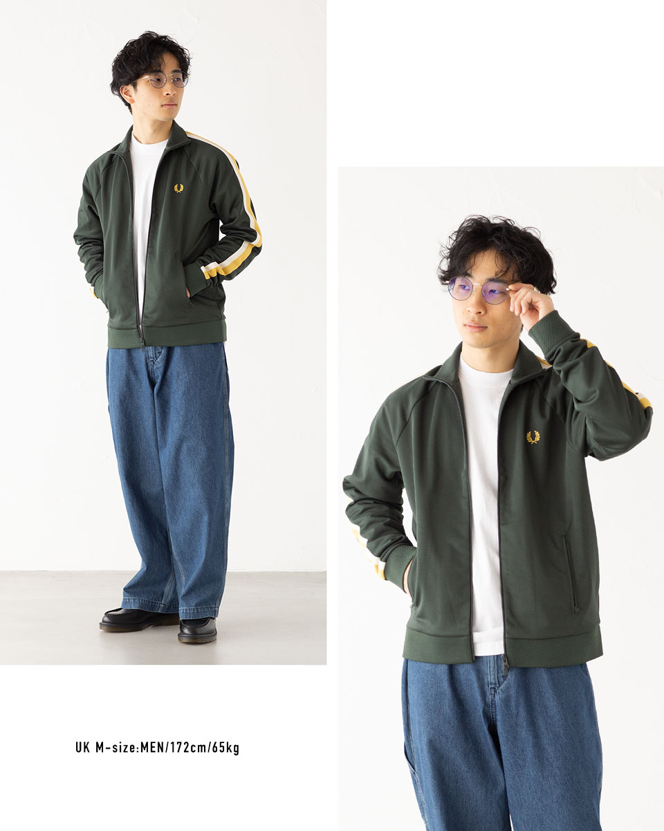 楽天市場】フレッドペリー ジャージ FRED PERRY ツーカラーテープ