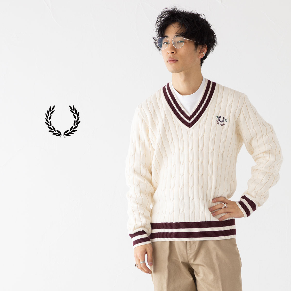 楽天市場】【スーパーSALE20%OFF】フレッドペリー FRED PERRY ケーブル