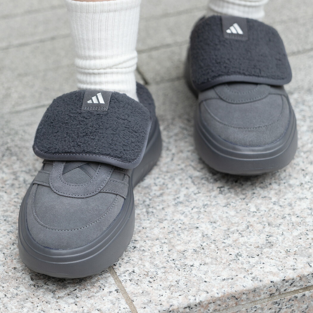 楽天市場】海外限定 adidas アディダス 厚底 GRAND COURT MULE