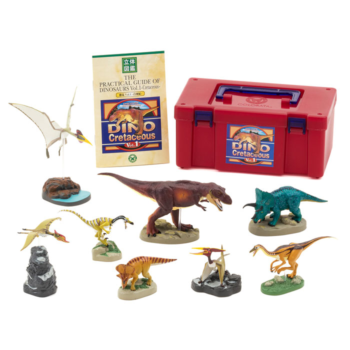 楽天市場】恐竜 フィギュア 白亜紀 恐竜と翼竜 ティラノサウルス他全8