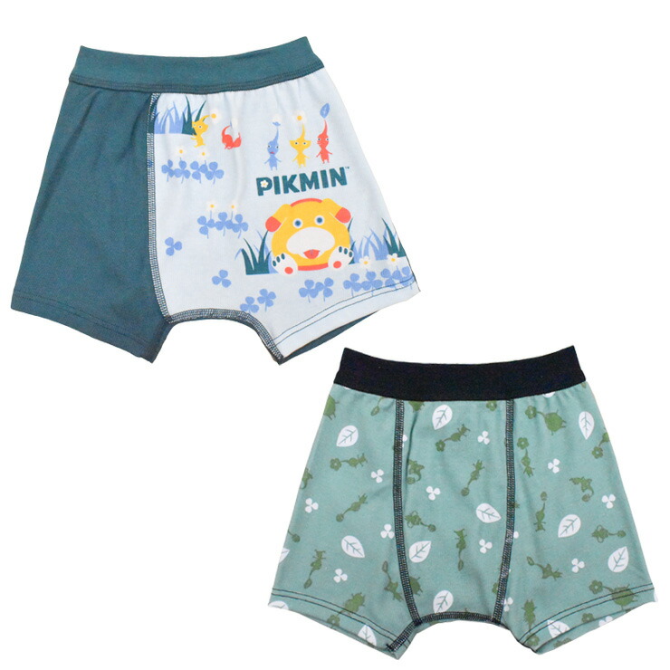 楽天市場】ボクサーブリーフ ピクミン 2枚組 35635 35636 前とじ