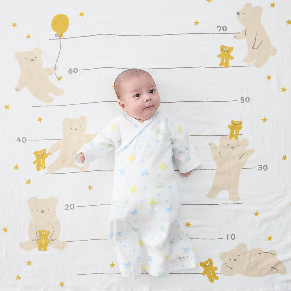 楽天市場】【30%OFF】《コンビミニ》沐浴ガーゼタオル（ゆるくま