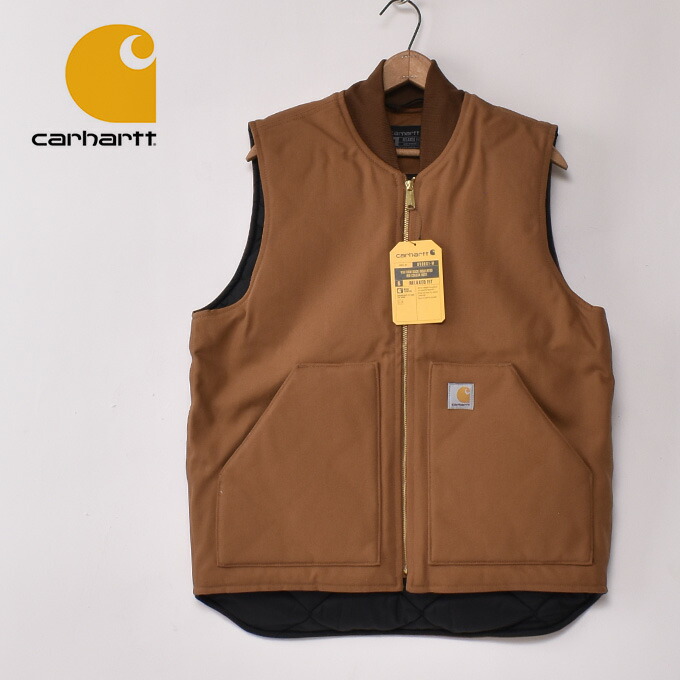 楽天市場】カーハート carhartt ダークブラウン（ベスト・ジレ