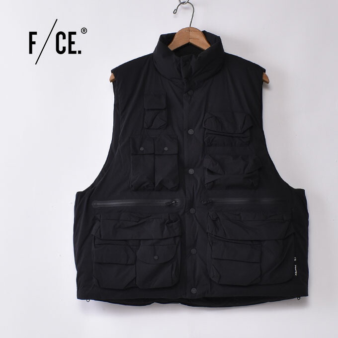 楽天市場】F/CE. PERTEX WATERPROOF DOWN VEST / BLACKエフシーイー