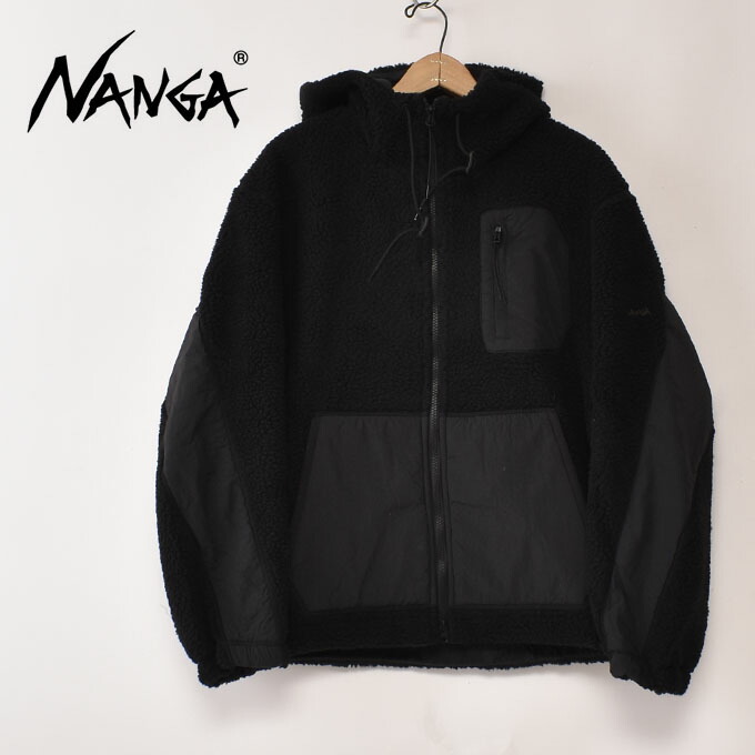 楽天市場】NANGA / BOA FLEECE FULL ZIP PARKA / BLKナンガ / ボア