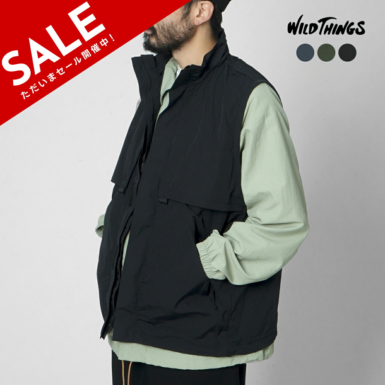 楽天市場】ワイルドシングス WILD THINGS グランド ベスト GRAND VEST