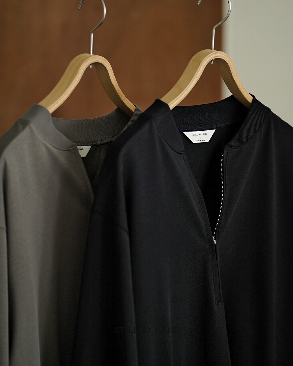 楽天市場】スティルバイハンド STILL BY HAND ジップアップ コットン