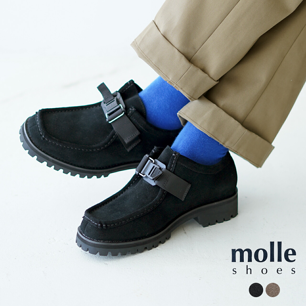 楽天市場】【アウトレット40%OFF】モールシューズ molle shoes ベルト