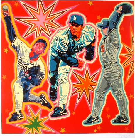 楽天市場】ヒロヤマガタ シルクスクリーン 1993 NOMO（野茂英雄