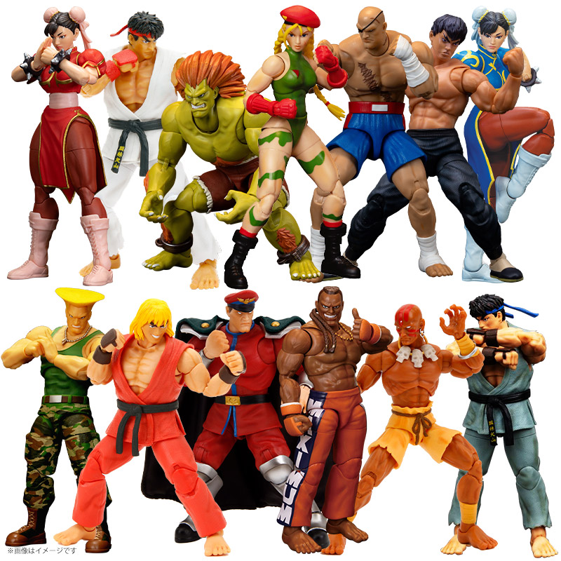 ストリートファイター2 デフォルメ ガレージキット ボークス 彩色済16