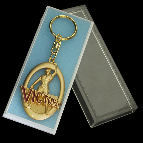 楽天市場】メダル型イラストキーホルダー(高さ55mm)MY8327☆ビクトリー
