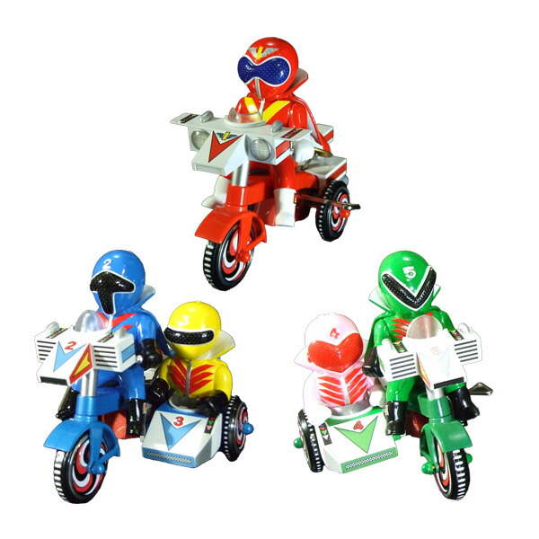 楽天市場】送料無料◇プレックス EX三輪車 秘密戦隊ゴレンジャー B