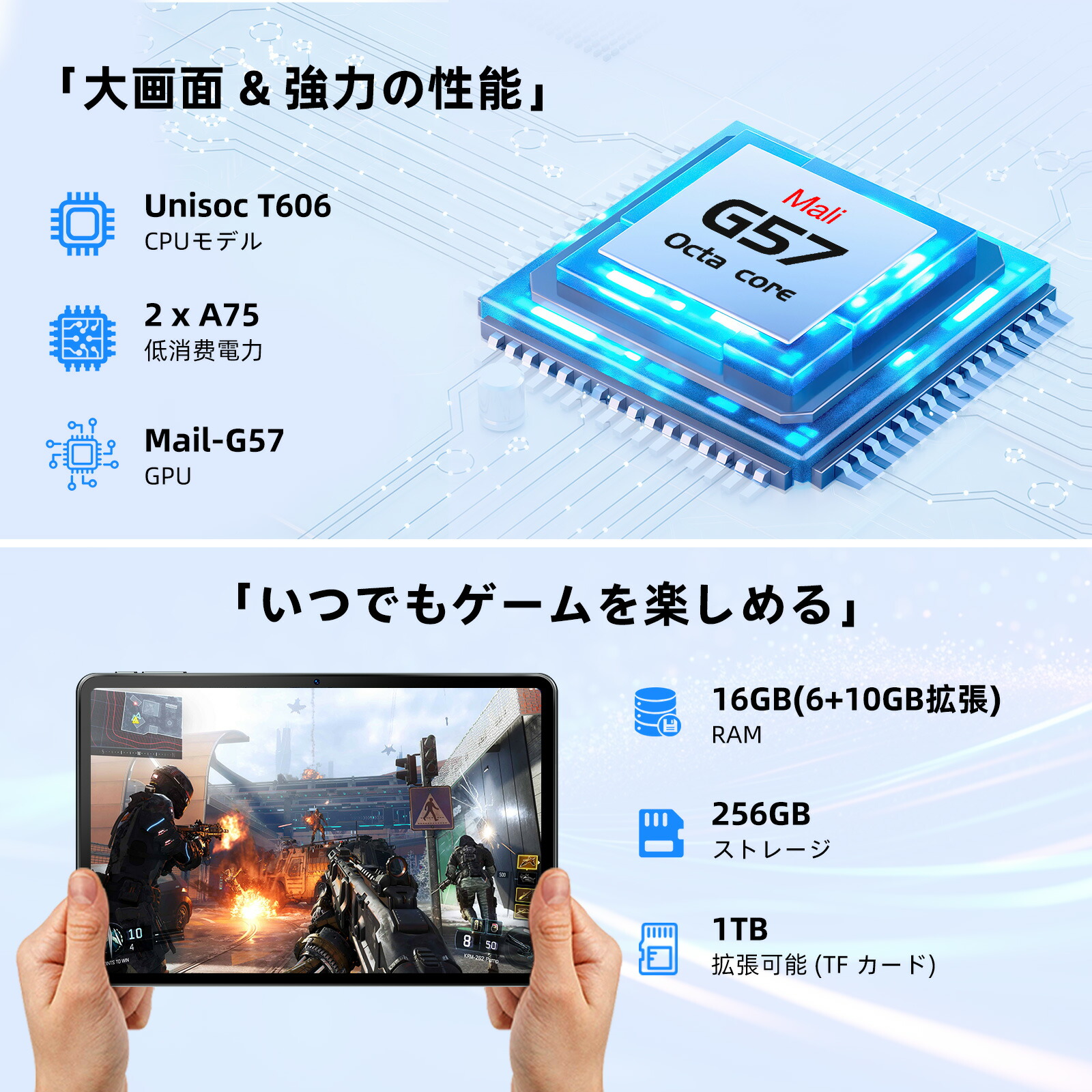 楽天市場】Android15タブレット DOOGEE T30S SIMフリータブレット 16GB